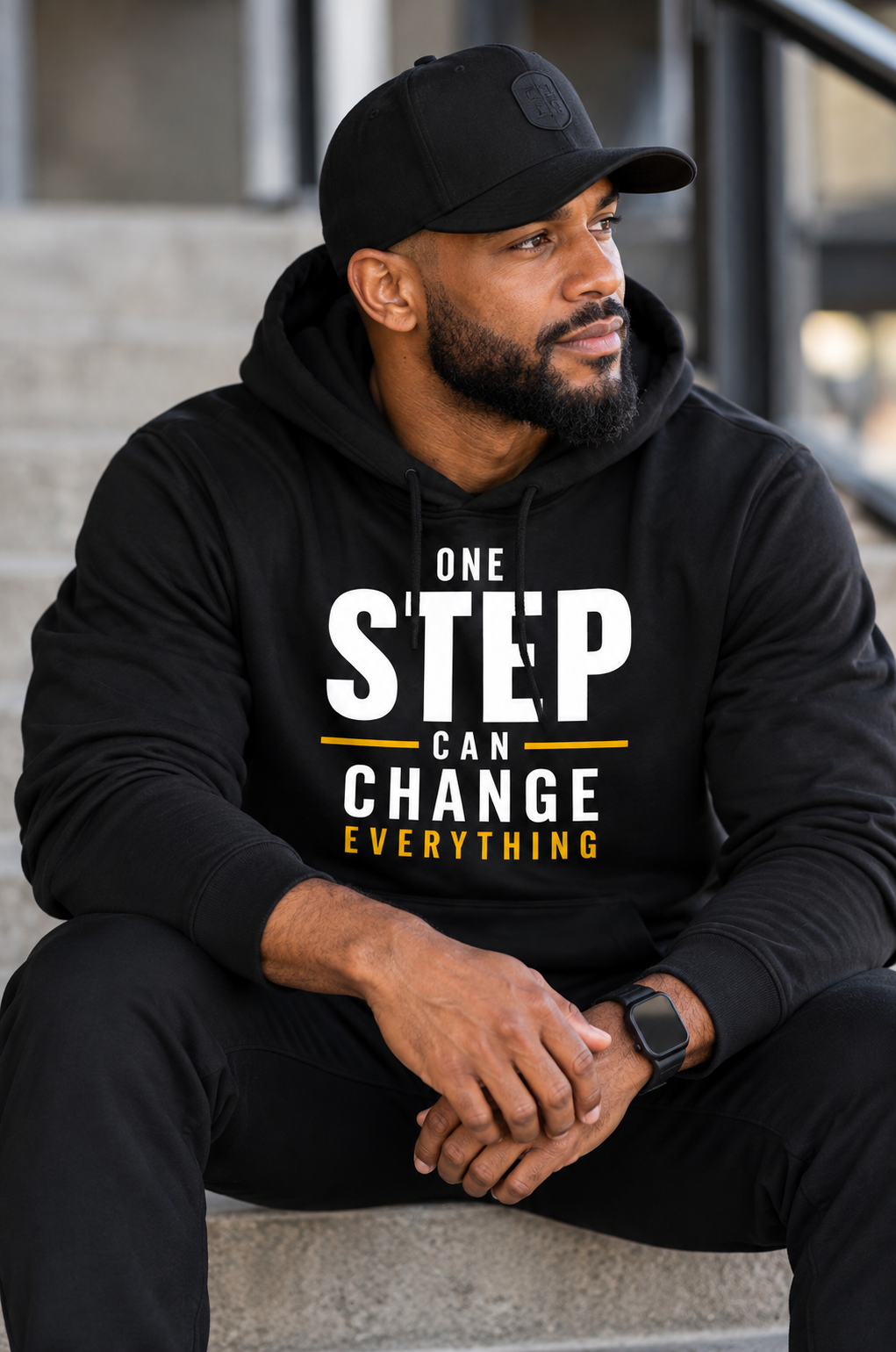 One STEP Can Change Everything™ Hoodie (PRE-ORDER)