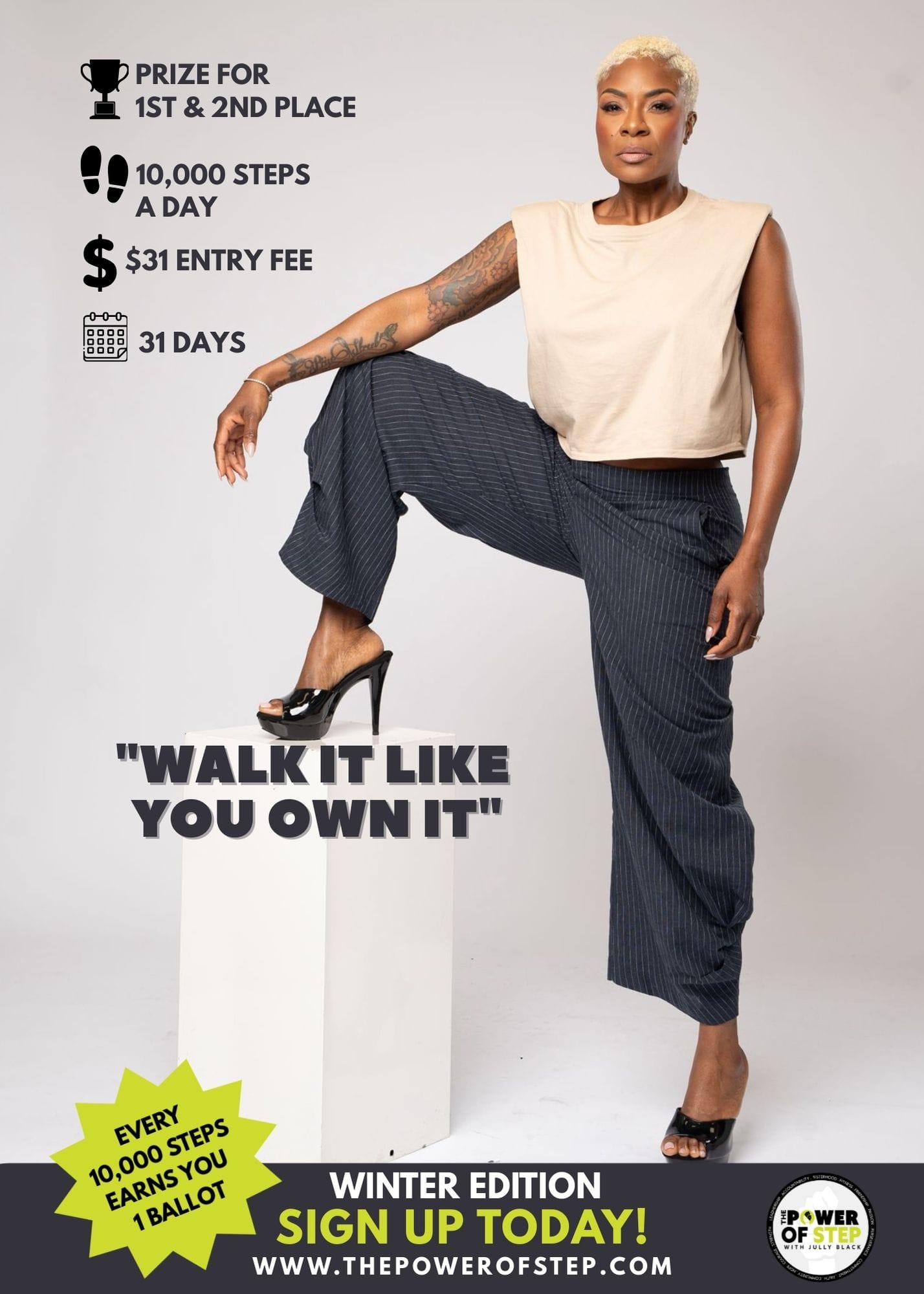 💜 WALK IT LIKE YOU OWN IT — Winter Edition 👣