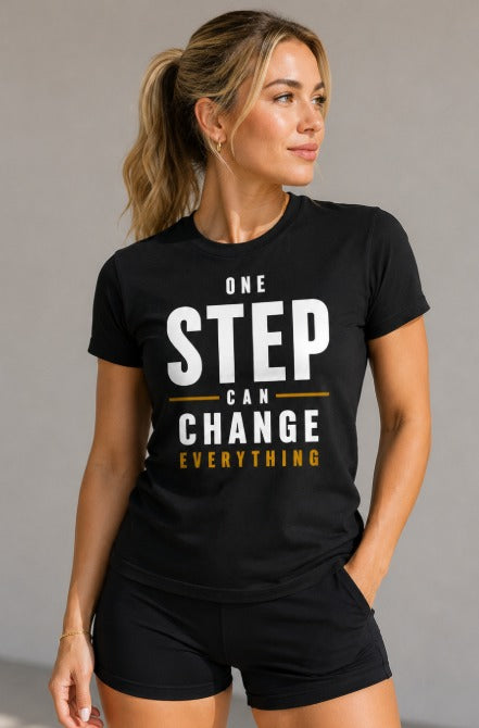 LIMITED EDITION | ONE STEP CAN CHANGE EVERYTHING™ CROP TOP